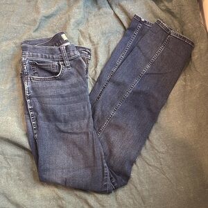 Madewell Stovepipe Dark Wash Jeans